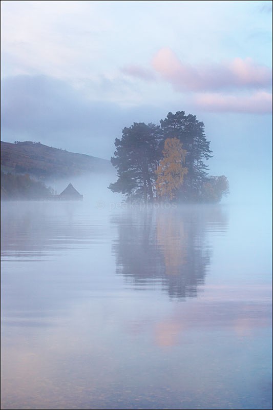 Crannog Dawn - Photographs of Scotland