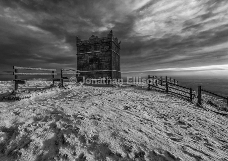 Rivington Pike - Black and White