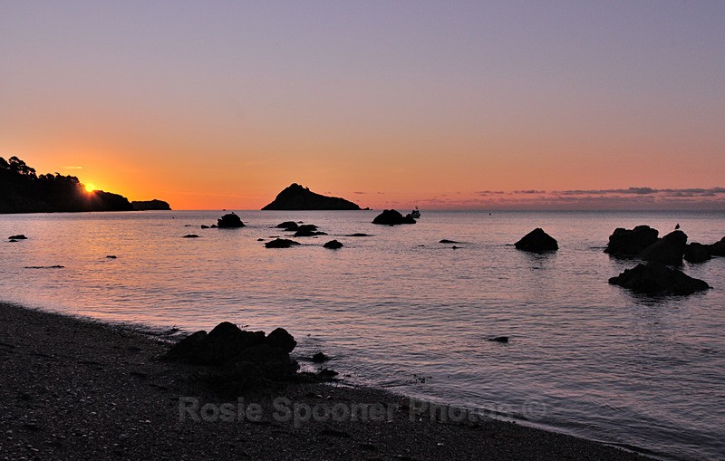 Sunrise at Meadfoot - Meadfoot Beach Torquay