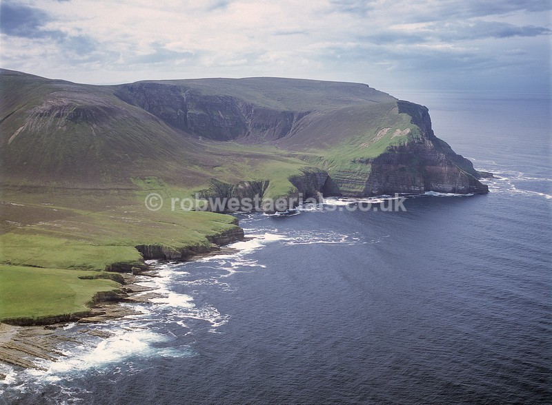 aerial pictures of Scotland Orkney Islands of Hoy
