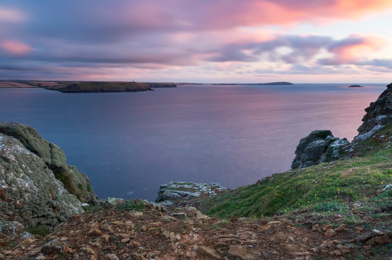 A calm bay - Cornwall