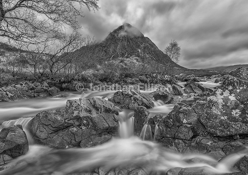 Buachaille Etive Mòr - Black and White