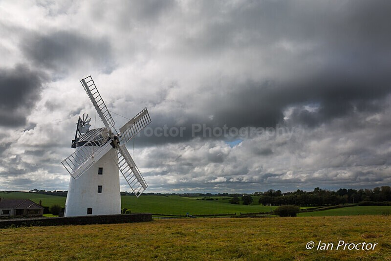 Moody skies over Ballycopeland Windmill - County Down