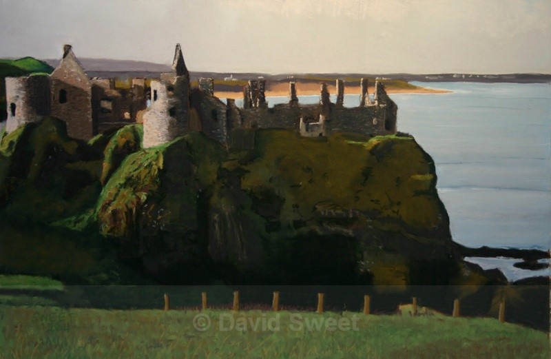 Autumn Dunluce - Paintings