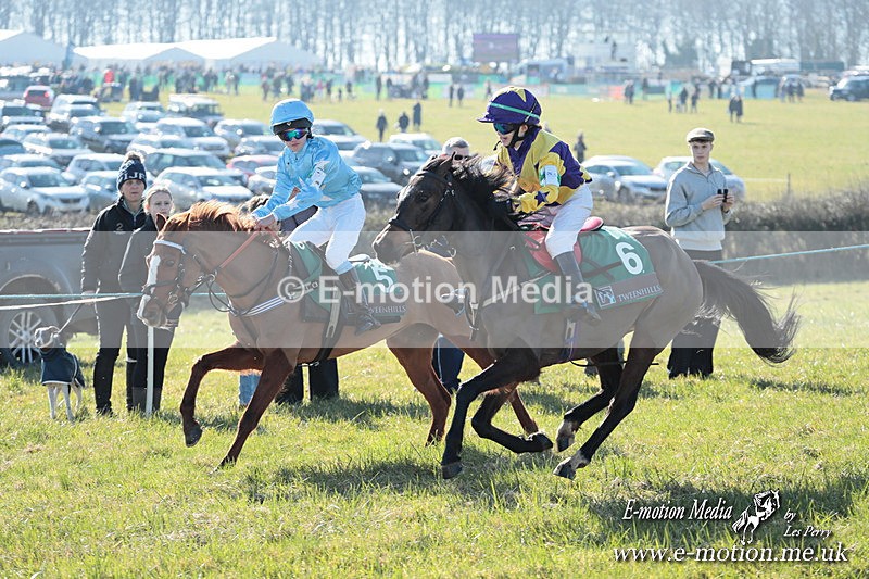 PR 010325 45 - Pony Racing from Beaufort Races Didmarton 01/03/25