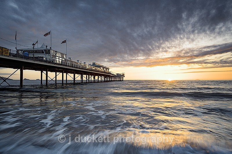 Paignton Pier sunrise