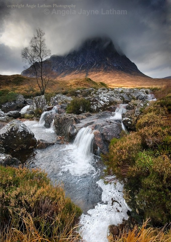 Dark Autumn on Buachaille Etive Mor - Highlands of Scotland