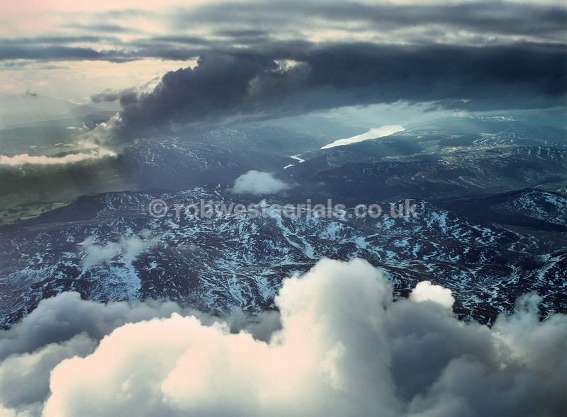 Loch Tummel from Ben Vrackie in Scotland