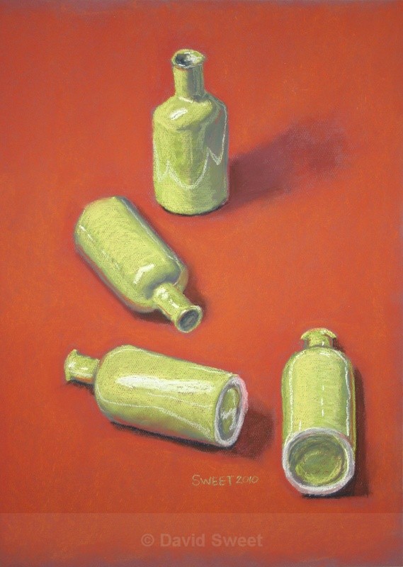 One Green Bottle - Paintings