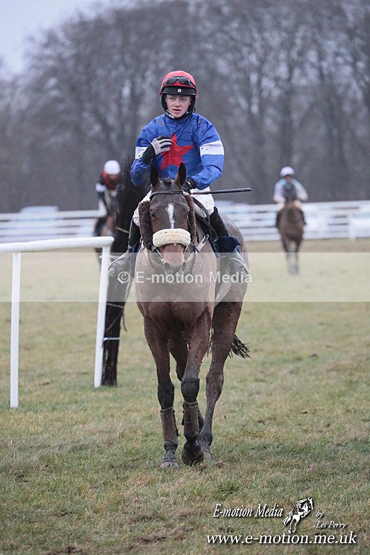 PtP 260125 900 - Cocklebarrow Point-to-Point racing with the Heythrop Hunt 26/01/25