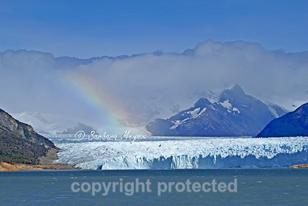 Rainbow on Perito Moreno (Argentina) - The Americas