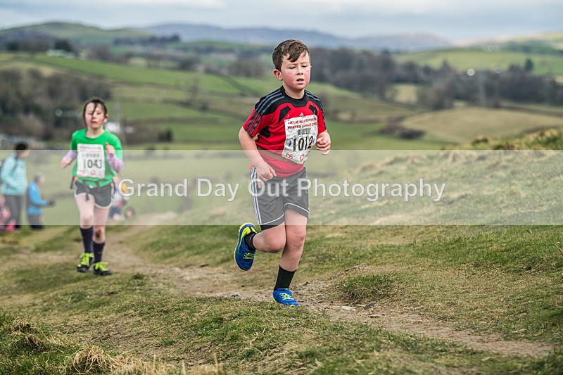 Helm Hill U9-54 - Kendal Winter League Helm Hill Under 9 Fell Race Sunday 16th March 2025