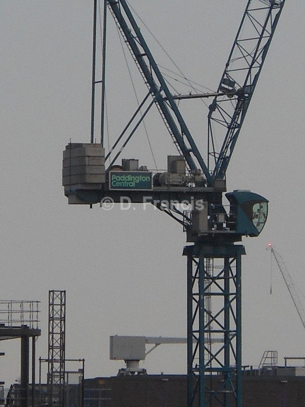 Paddington Central Cranes - Urban Landscape