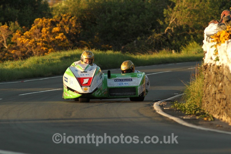 Dave Molyneux / Patrick Farrance DMR / DMR - Monday Practice - Sidecars