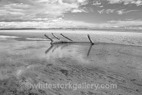 - Nairn, Scottish Highlands -Zero Miles ( Black and White)