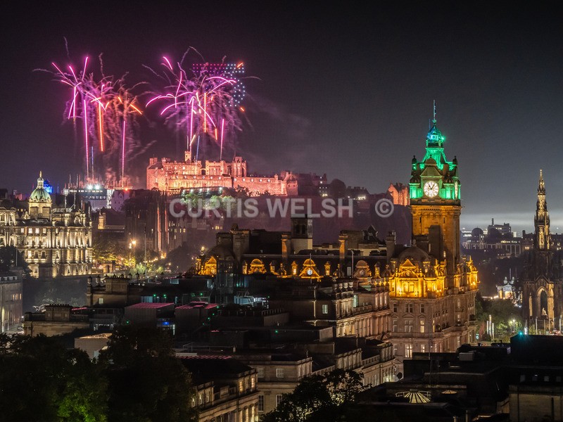 Fireworks  - Royal Edinburgh Military Tattoo. 2025