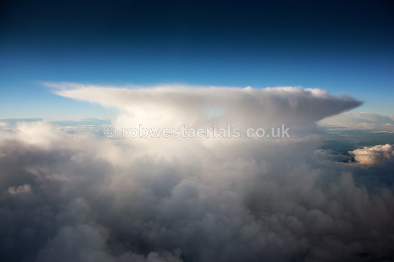 Cumulonimbus north of Inverness in Scotland