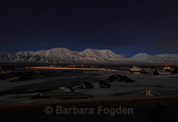 Longyearbyen 9445 - Polar night