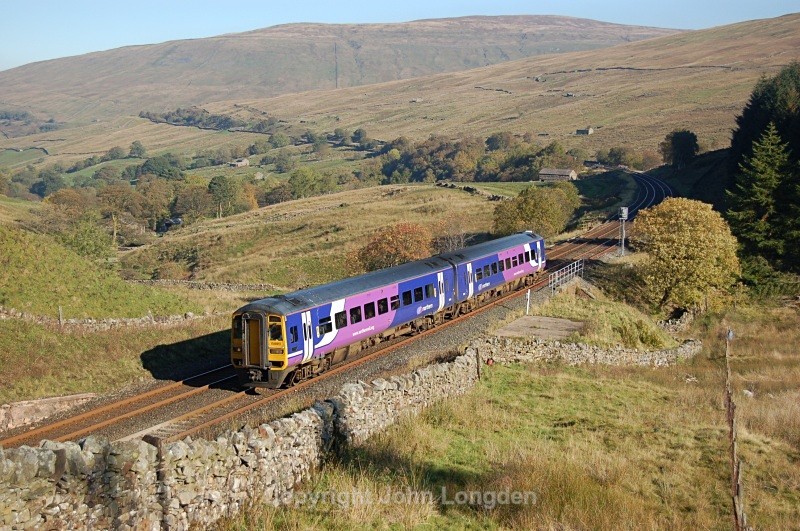 11.10.10 - Unidentified 158 08.53 Carlisle - Leeds, Blea Moor Tunnel - Blea Moor Tunnel