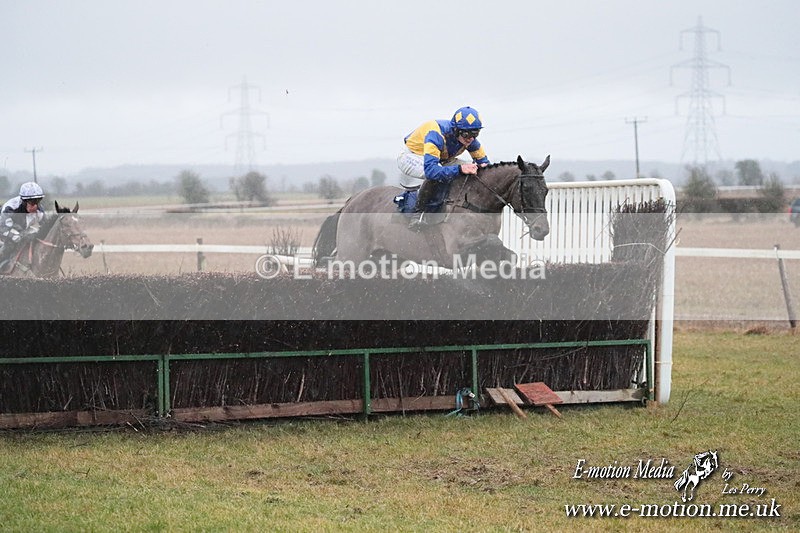 PtP 260125 1064 - Cocklebarrow Point-to-Point racing with the Heythrop Hunt 26/01/25