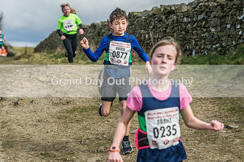 Helm Hill -133 - Kendal Winter League Helm Hill Fell Races (Under 13/15/17 & Seniors) Sunday 16th March 2025