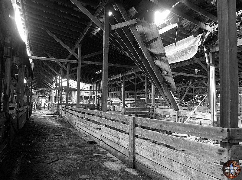 lancaster stockyard located in lancaster, pennsylvania. photography by matthew christopher murray of abandoned america