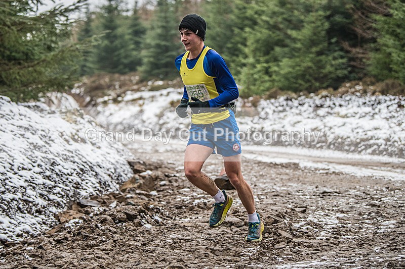 Glentress-1065 - High Terrain Events Glentress 10K 21K & 42K Trail Races Sunday 16th February 2025