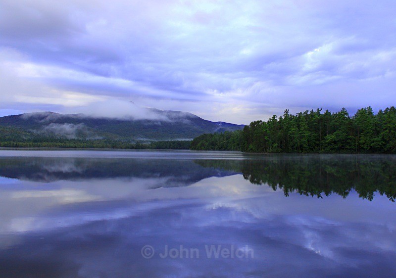 Chocorua Lake Rain Squall - White Mountain National Forest and Northern New Hampshire