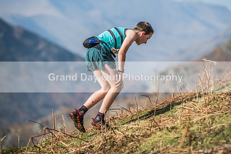 Elterwater-229 - Kendal Winter League Elterwater Under 15/17 Fell Races Sunday 9th March 2025