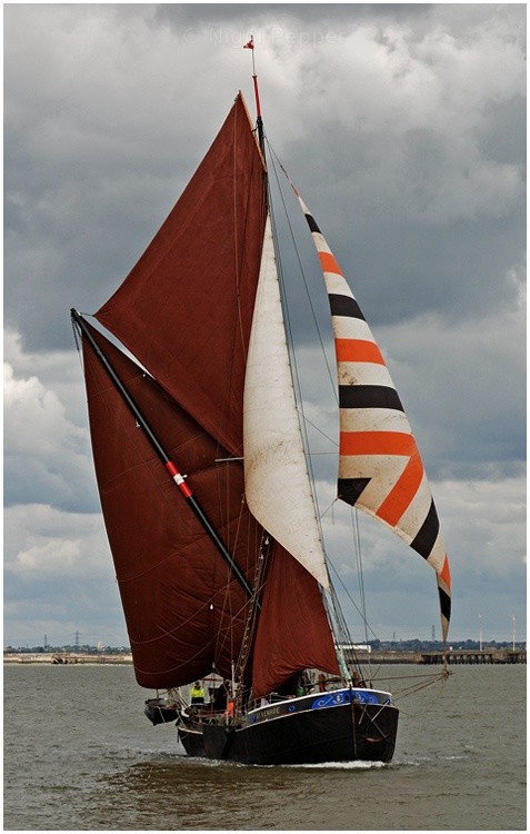 SB 'Wyvenhoe' (4) - The Thames Barge Match