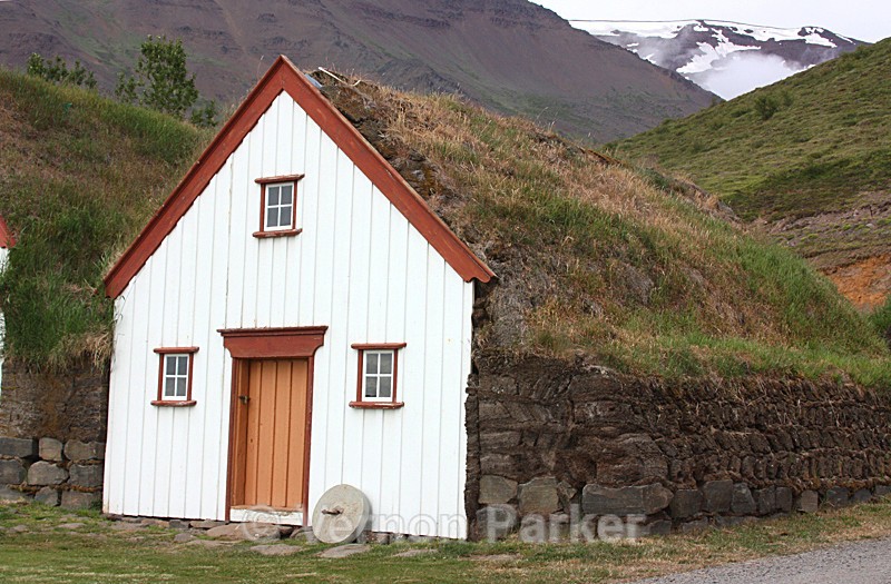 Laufas, Iceland. Turf houses - Iceland
