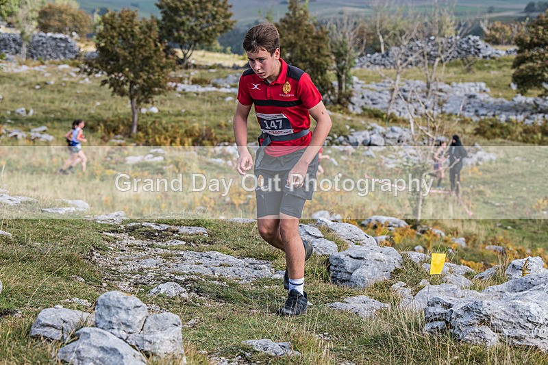 ESFRC Year 8-9-227 - English Schools Fell Running Championships Year 8-9 Giggleswick Saturday 1st October 2022