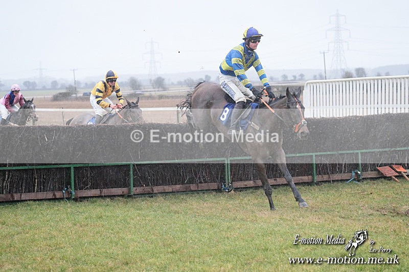 PtP 260125 314 - Cocklebarrow Point-to-Point racing with the Heythrop Hunt 26/01/25