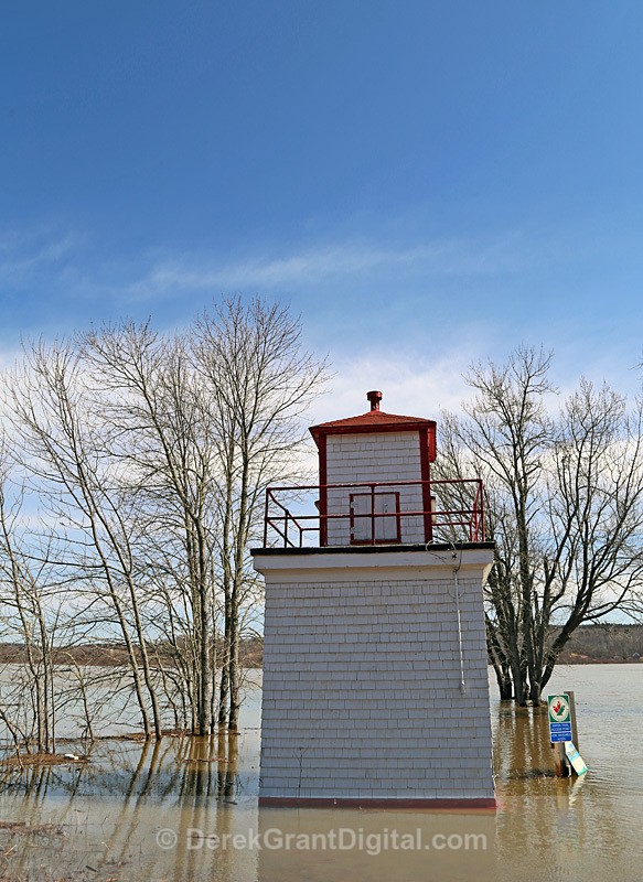 Hampstead Wharf Lighthouse - New Brunswick, Canada - Lighthouses of New Brunswick