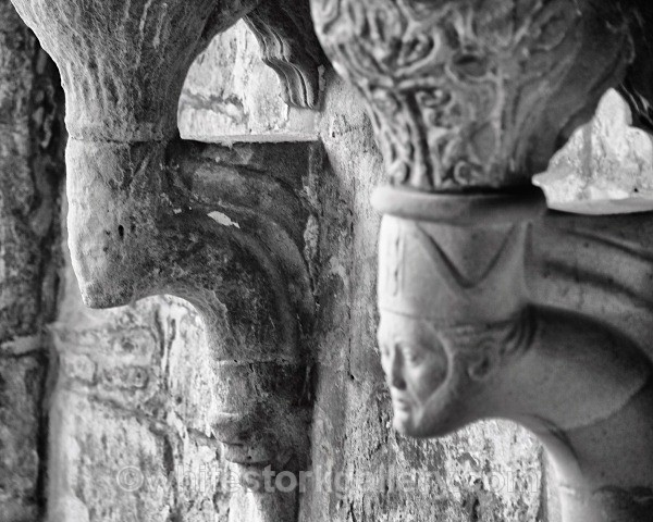 Iona - Scotland: Black and White