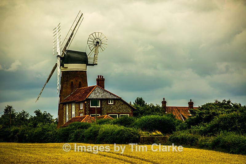 Windmill Near Burnham Overy Staithe 5827422 - Landscapes