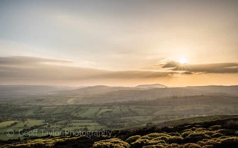 5535 Corndon from Pole Cottage - Corndon Hill