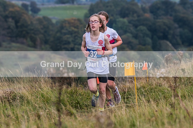Year 7-237 - The English Schools Fell Running Championship Giggleswick Year 7 Sunday 6th October 2024