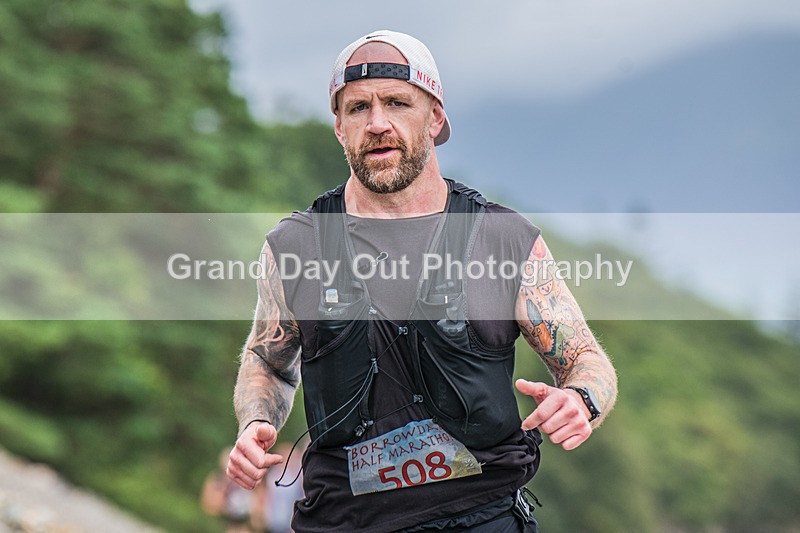 Borrowdale-69 - High Terrain Events Borrowdale Trail Half Marathon Sunday 18th August 2024