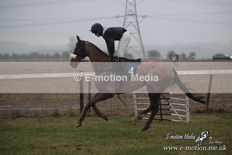 PtP 260125 1190 - Cocklebarrow Point-to-Point racing with the Heythrop Hunt 26/01/25