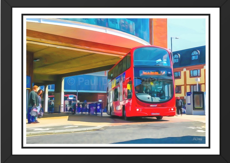 Moving Britain, Taxis & Buses by Paul Duddell, Whispers & Strokes - Artist, Painter, and Photographer