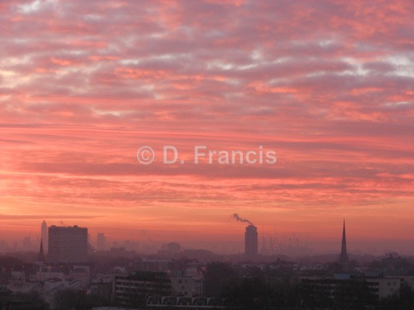 West London Skyscape 4 - Skyscapes