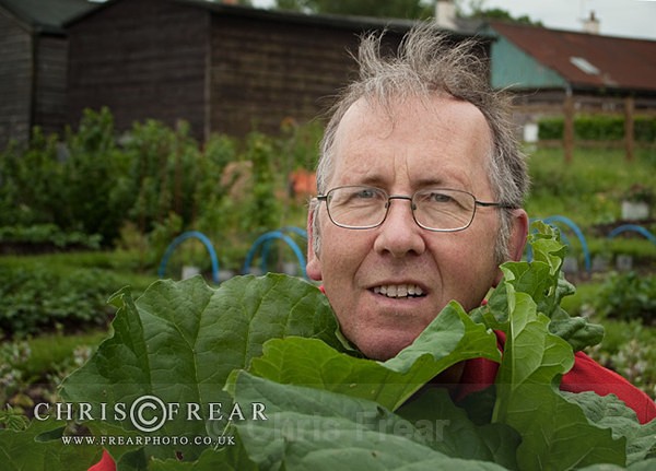 Rhubarb Man - Allotment Faces