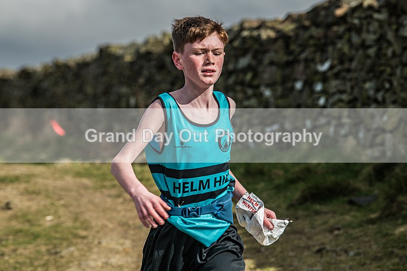 Helm Hill -31 - Kendal Winter League Helm Hill Fell Races (Under 13/15/17 & Seniors) Sunday 16th March 2025