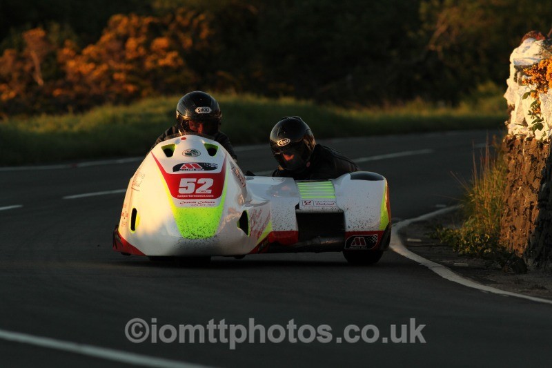 John Shipley & Stephen Ian Cunliffe - Monday Practice - Sidecars