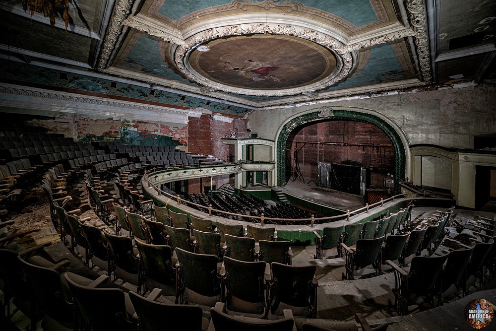 The Abandoned Orpheum Theatre in New Bedford, MA