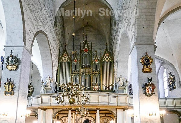 Tallinn-St Mary's organ pipes - Scandinavia and The Baltics