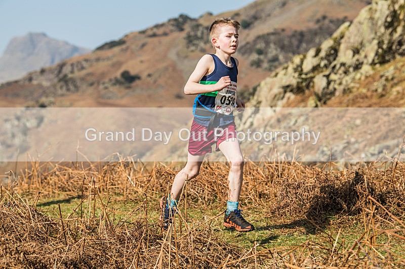 Elterwater-42 - Kendal Winter League Elterwater Under 13 Fell Race Sunday 9th March 2025