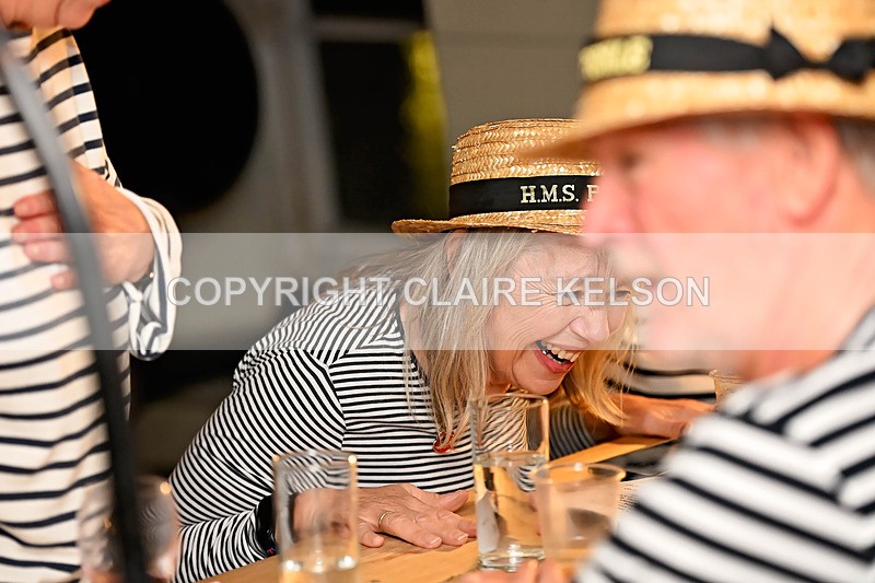 HMS PICKLE-171 - PICKLE NIGHT HMS WARRIOR 1860