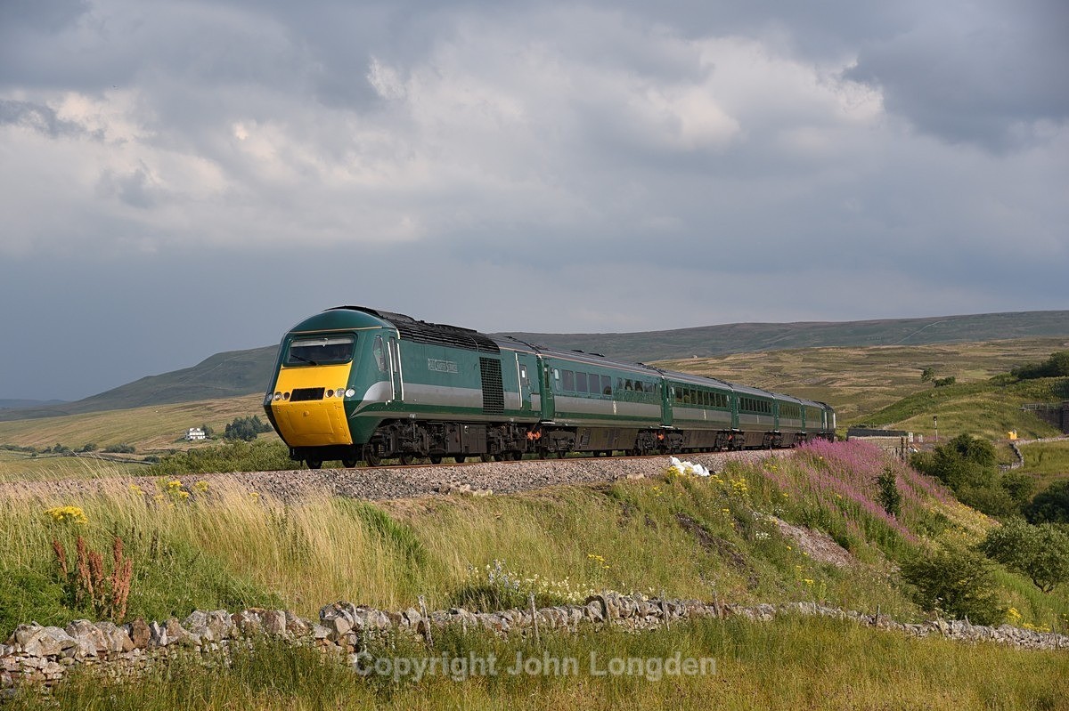 JL - 4.8.21 43058 & 43059 17.18 Skipton - Appleby, Lunds - Lunds - Northbound